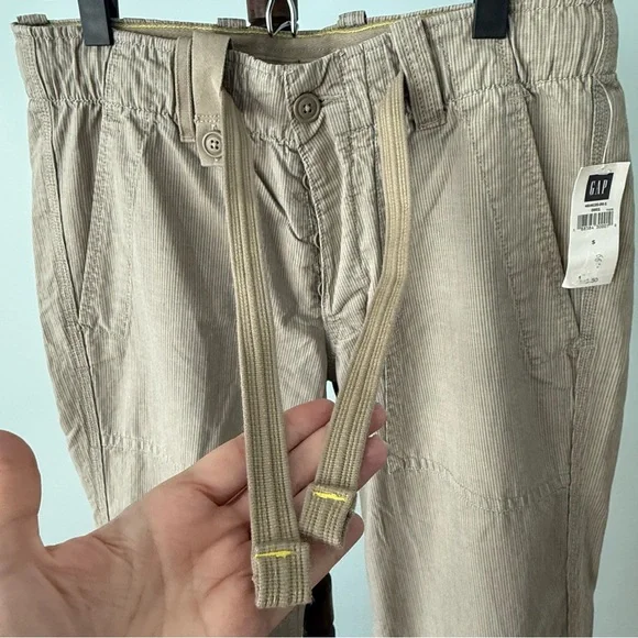🏷️ GAP Striped Utility Pants Mens S 30-32 Cotton Industrial Workwear NWT - Picture 4 of 11